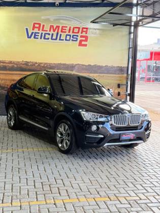BMW X4 2.0 28I X LINE 4X4 16V TURBO GASOLINA 4P AUTOMÁTICO BMW X4 2.0 28I X LINE 4X4 16V TURBO GASOLINA 4P AUTOMÁTICO